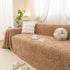 Jacquard Shu Cotton Velvet Throw Blanket - Ultra Soft High-Density Fleece Sofa Blanket Throw for Couch
