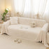 Jacquard Shu Cotton Velvet Throw Blanket - Ultra Soft High-Density Fleece Sofa Blanket Throw for Couch