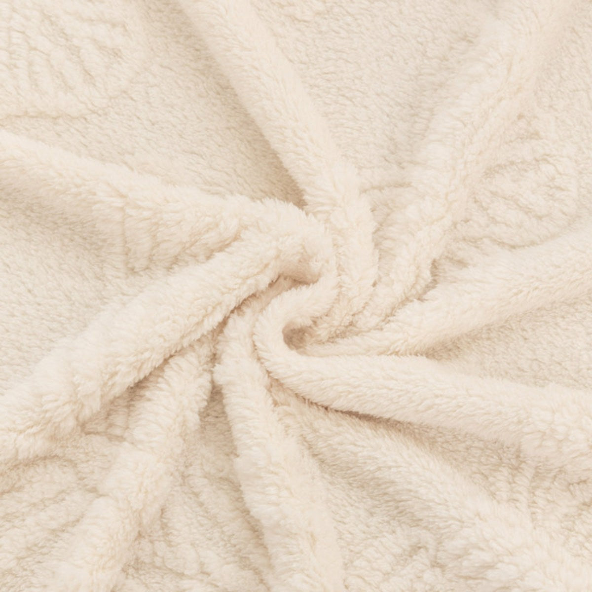 Jacquard Shu Cotton Velvet Throw Blanket - Ultra Soft High-Density Fleece Sofa Blanket Throw for Couch