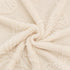 Jacquard Shu Cotton Velvet Throw Blanket - Ultra Soft High-Density Fleece Sofa Blanket Throw for Couch
