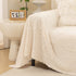 Jacquard Shu Cotton Velvet Throw Blanket - Ultra Soft High-Density Fleece Sofa Blanket Throw for Couch