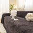 Jacquard Shu Cotton Velvet Throw Blanket - Ultra Soft High-Density Fleece Sofa Blanket Throw for Couch