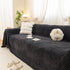 Jacquard Shu Cotton Velvet Throw Blanket - Ultra Soft High-Density Fleece Sofa Blanket Throw for Couch