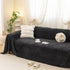 Jacquard Shu Cotton Velvet Throw Blanket - Ultra Soft High-Density Fleece Sofa Blanket Throw for Couch