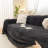 Jacquard Shu Cotton Velvet Throw Blanket - Ultra Soft High-Density Fleece Sofa Blanket Throw for Couch