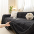 Jacquard Shu Cotton Velvet Throw Blanket - Ultra Soft High-Density Fleece Sofa Blanket Throw for Couch
