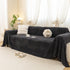 Jacquard Shu Cotton Velvet Throw Blanket - Ultra Soft High-Density Fleece Sofa Blanket Throw for Couch
