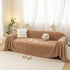 Jacquard Shu Cotton Velvet Throw Blanket - Ultra Soft High-Density Fleece Sofa Blanket Throw for Couch