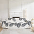 Leaf Printed Slipcover Sofa Covers, Universal Couch Throw Cover, Pets Furniture Protector for Home Decor - TaroTextile