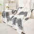Leaf Printed Slipcover Sofa Covers, Universal Couch Throw Cover, Pets Furniture Protector for Home Decor - TaroTextile