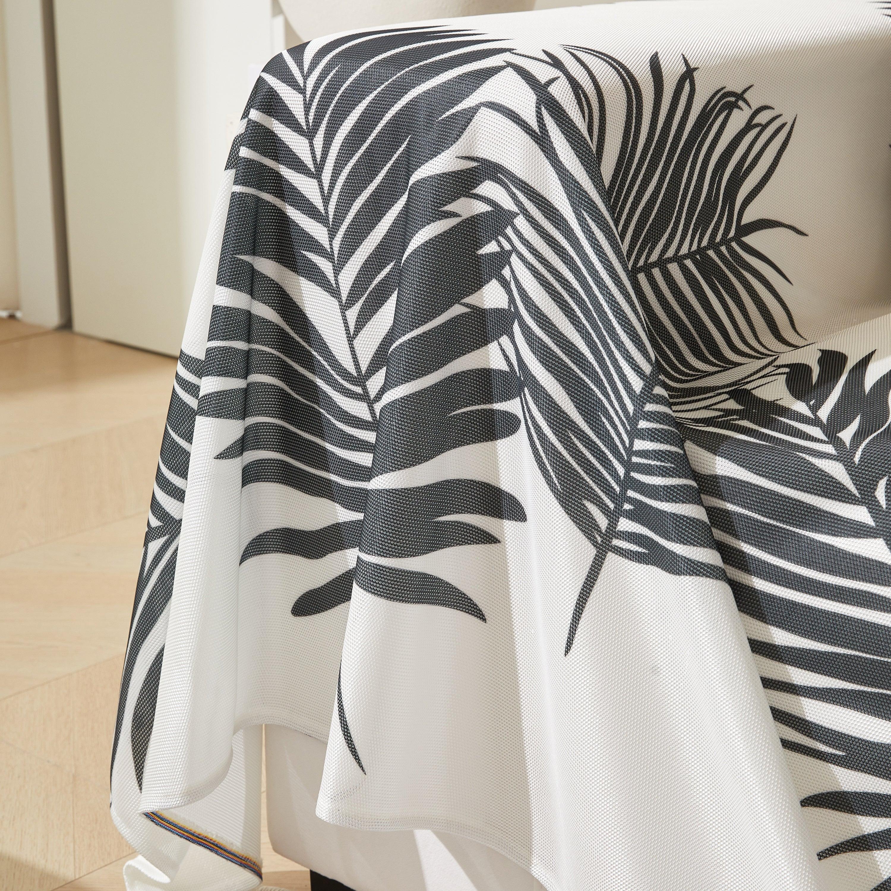 Leaf Printed Slipcover Sofa Covers, Universal Couch Throw Cover, Pets Furniture Protector for Home Decor - TaroTextile