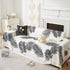 Leaf Printed Slipcover Sofa Covers, Universal Couch Throw Cover, Pets Furniture Protector for Home Decor - TaroTextile