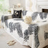 Leaf Printed Slipcover Sofa Covers, Universal Couch Throw Cover, Pets Furniture Protector for Home Decor - TaroTextile