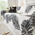 Leaf Printed Slipcover Sofa Covers, Universal Couch Throw Cover, Pets Furniture Protector for Home Decor - TaroTextile