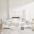 Leaf Printed Slipcover Sofa Covers, Universal Couch Throw Cover, Pets Furniture Protector for Home Decor - TaroTextile