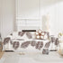 Leaf Printed Slipcover Sofa Covers, Universal Couch Throw Cover, Pets Furniture Protector for Home Decor - TaroTextile
