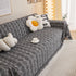 Leaf Universal Furniture Protector Chenille Couch Cover, Large Couch Cover Blanket for Couch Sofa - TaroTextile