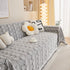 Leaf Universal Furniture Protector Chenille Couch Cover, Large Couch Cover Blanket for Couch Sofa - TaroTextile