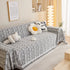 Leaf Universal Furniture Protector Chenille Couch Cover, Large Couch Cover Blanket for Couch Sofa - TaroTextile