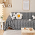 Leaf Universal Furniture Protector Chenille Couch Cover, Large Couch Cover Blanket for Couch Sofa - TaroTextile