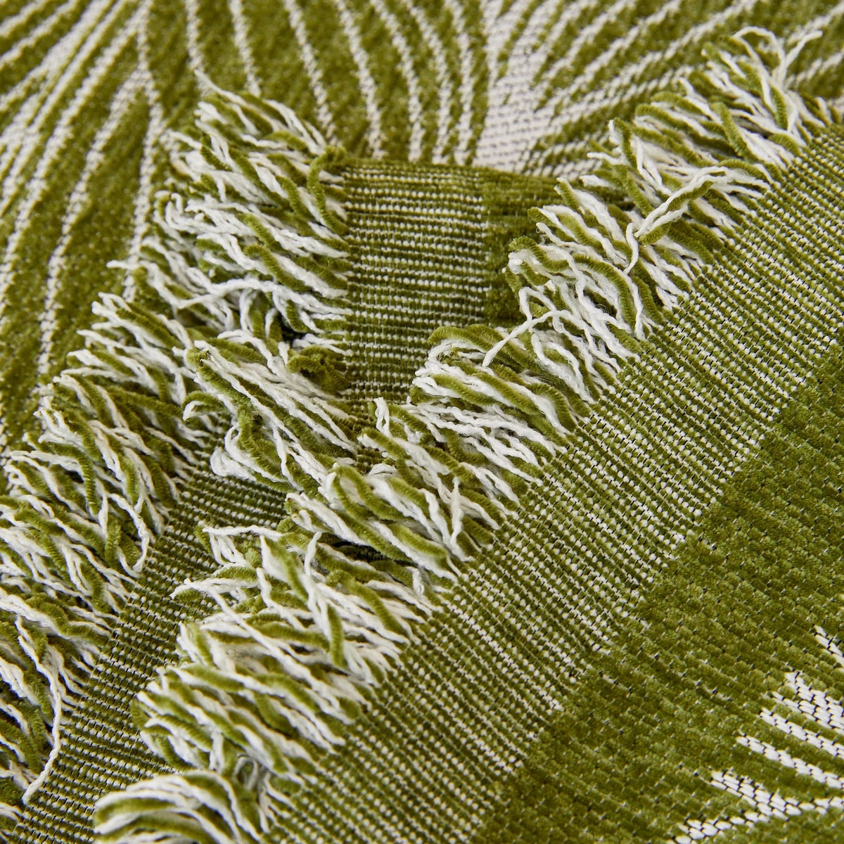 Leaf Universal Furniture Protector Chenille Couch Cover, Large Couch Cover Blanket for Couch Sofa - TaroTextile