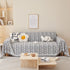 Leaf Universal Furniture Protector Chenille Couch Cover, Large Couch Cover Blanket for Couch Sofa - TaroTextile
