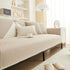 Luxurious Teddy Velvet Solid Sofa Towel - Non-Slip Waterproof Sofa Cover Furniture Protector and Pet Couch Cover - TaroTextile