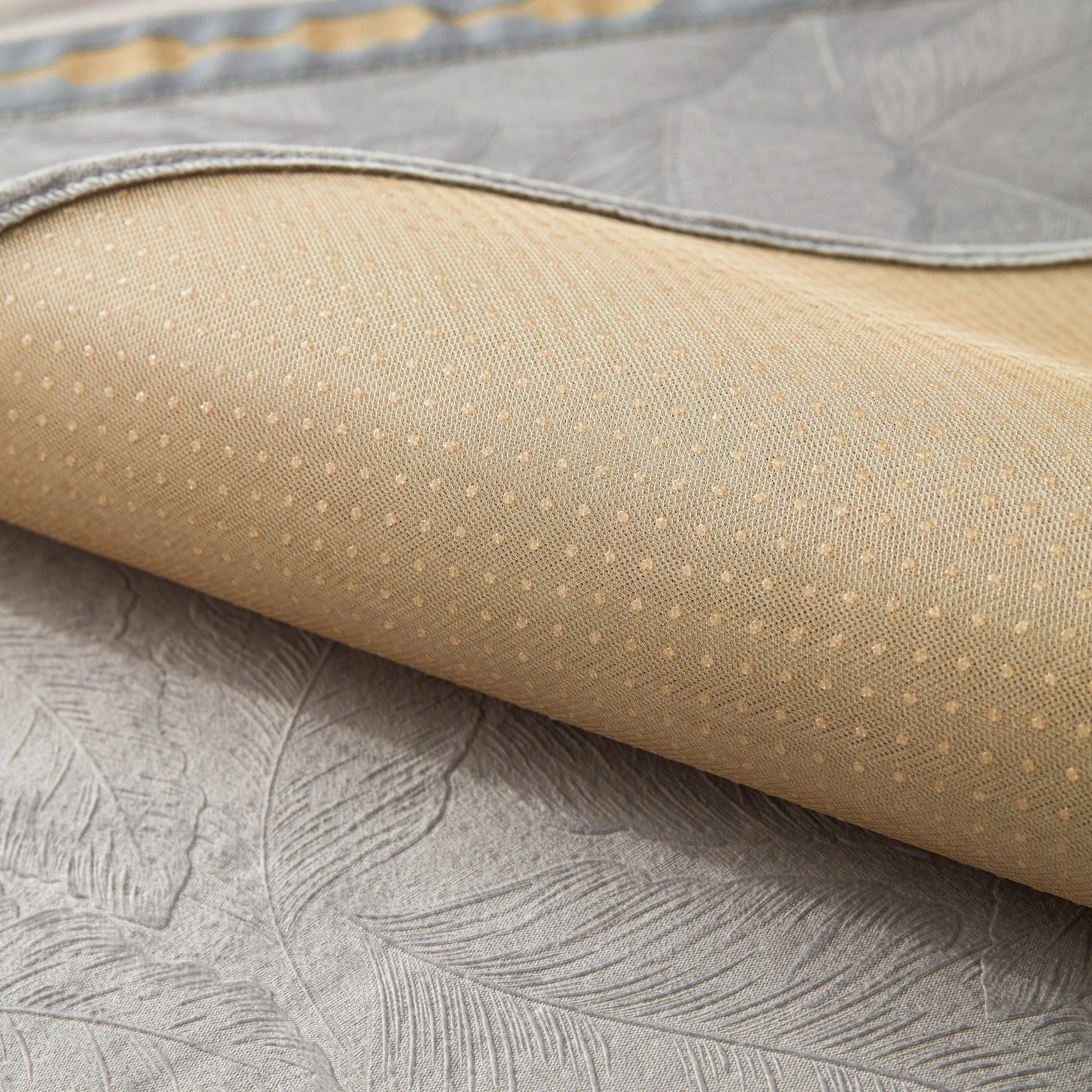 Luxury 3D Embossed Velvet Sofa Cover Anti Slip Plush Cushion Slipcover for Living Room - TaroTextile