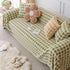 Luxury Plush Universal Couch Cover Blanket, Washable Couch Protector Houndstooth Sofa Covers - TaroTextile