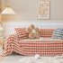 Luxury Plush Universal Couch Cover Blanket, Washable Couch Protector Houndstooth Sofa Covers - TaroTextile