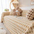 Luxury Plush Universal Couch Cover Blanket, Washable Couch Protector Houndstooth Sofa Covers - TaroTextile