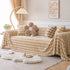 Luxury Plush Universal Couch Cover Blanket, Washable Couch Protector Houndstooth Sofa Covers - TaroTextile