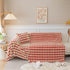 Luxury Plush Universal Couch Cover Blanket, Washable Couch Protector Houndstooth Sofa Covers - TaroTextile