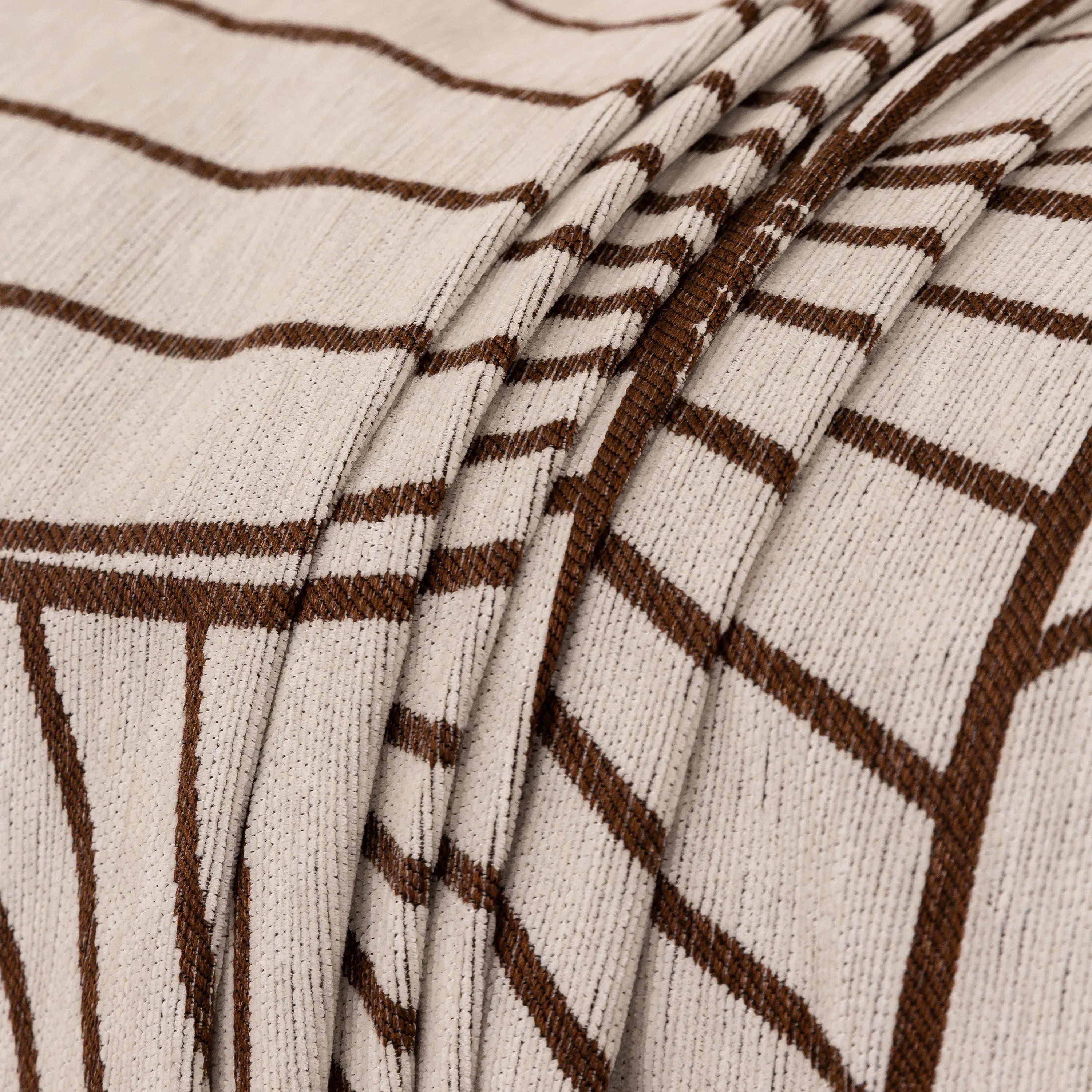 Modern Minimalist Chenille Line Pattern Sofa Cover, Dust and Scratch Resistant Throw Blankets for Couch - TaroTextile