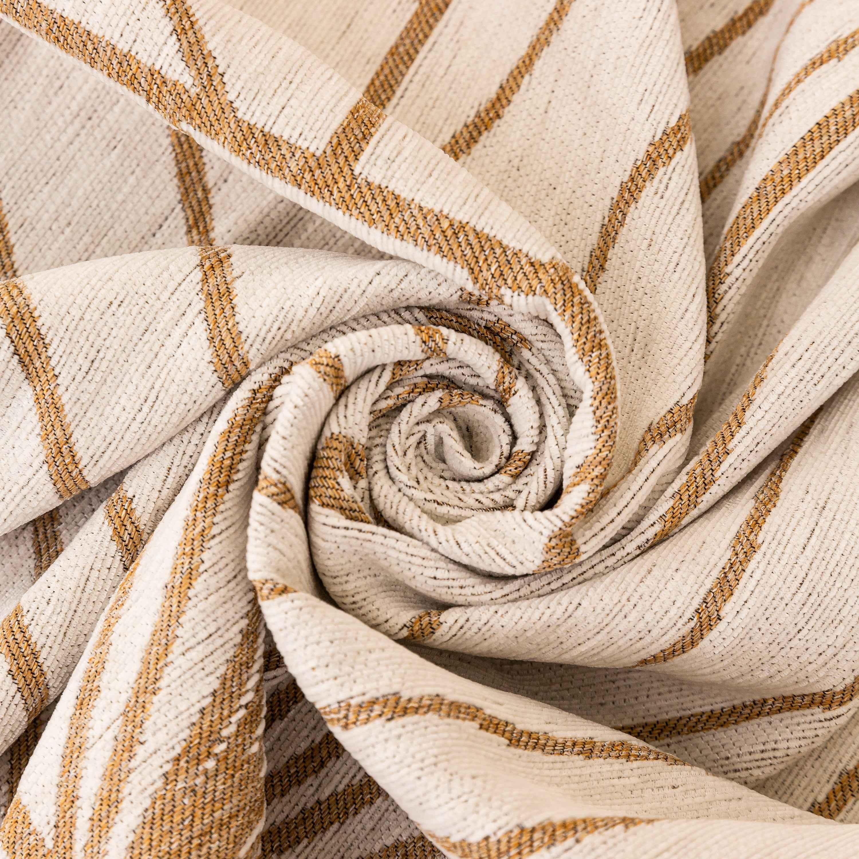 Modern Minimalist Chenille Line Pattern Sofa Cover, Dust and Scratch Resistant Throw Blankets for Couch - TaroTextile