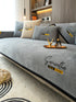 Non-Slip Cat Scratch Furniture Cover for Leather Sofas, Chenille Sofa Towels Covers I - TaroTextile