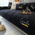 Non-Slip Cat Scratch Furniture Cover for Leather Sofas, Chenille Sofa Towels Covers I - TaroTextile