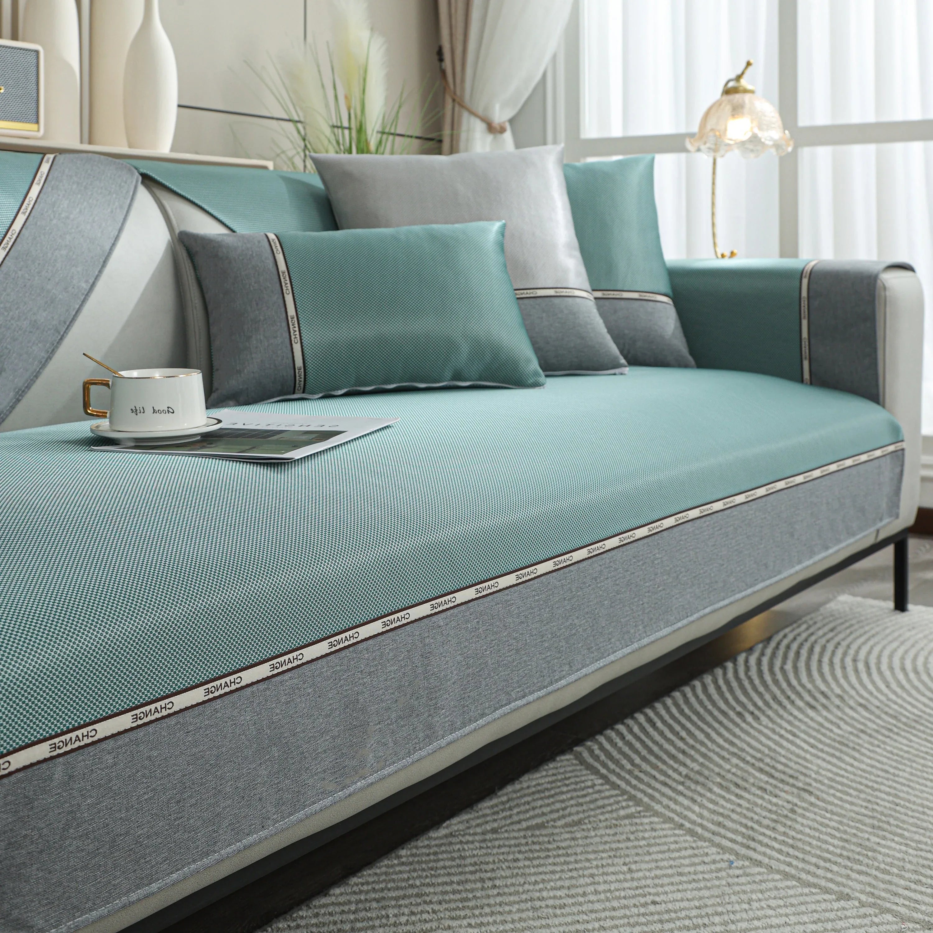 Non-Slip Sofa Towel, Custom Couch Covers for Dogs, Sofa Cover Furniture Protector for Kids and Pets - TaroTextile