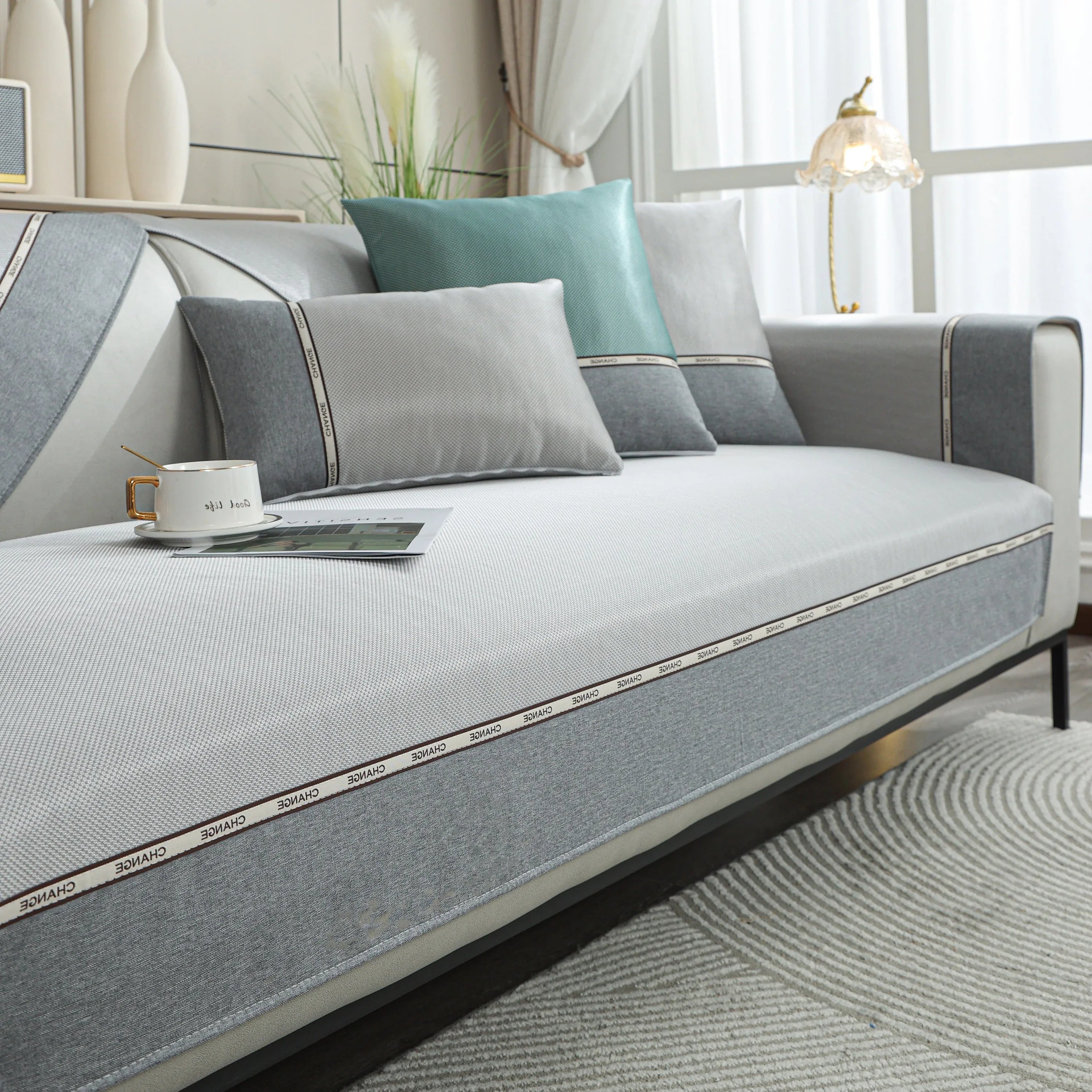 Non-Slip Sofa Towel, Custom Couch Covers for Dogs, Sofa Cover Furniture Protector for Kids and Pets - TaroTextile