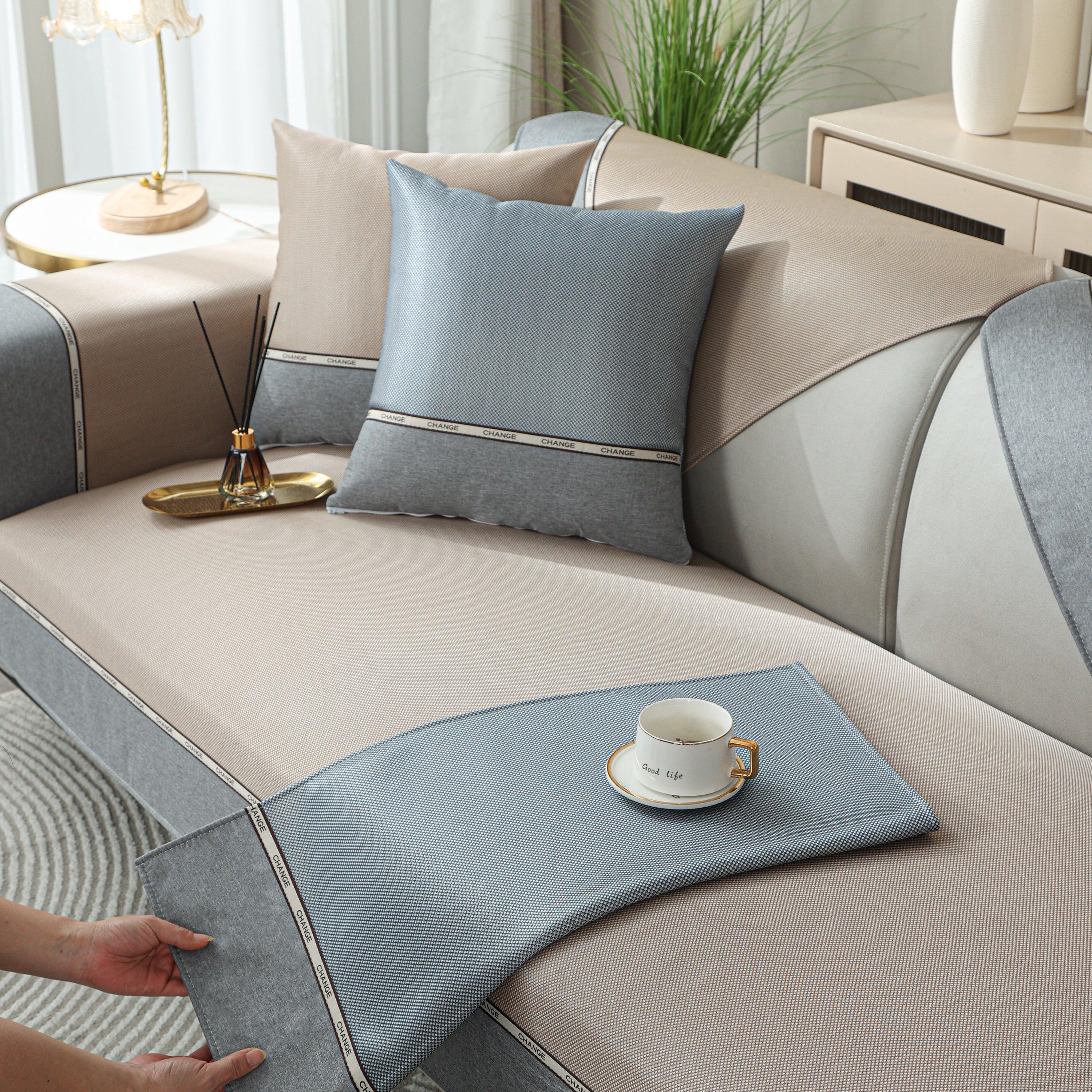 Non-Slip Sofa Towel, Custom Couch Covers for Dogs, Sofa Cover Furniture Protector for Kids and Pets - TaroTextile