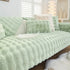 Non-slip Faux Fur Sofa Cover – Super Soft, Fluffy, and Stylish Couch Covers II - TaroTextile
