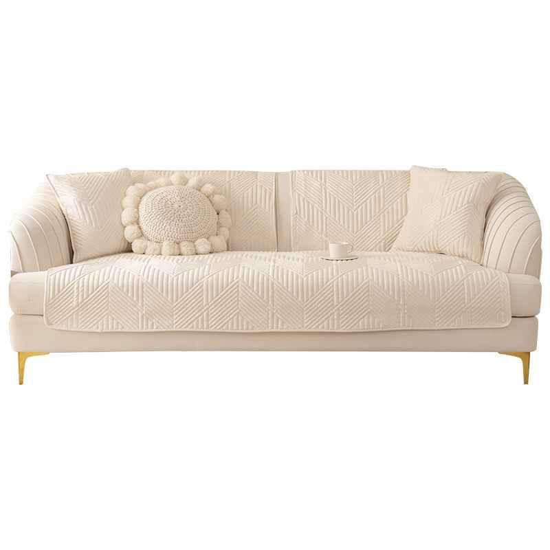 Non-slip Sofa Cover Universal Cozy Velvet Slipcovers Couch Chair Mat Cover - TaroTextile