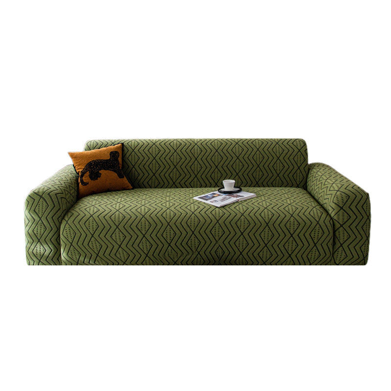 Cozy Durable Sofa Slipcover Stretchy 1-Piece Textured Couch Cover