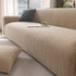 Stretchy Sofa Cover Cozy Plush Fleece Sofa Slipcover Durable Futon Cover