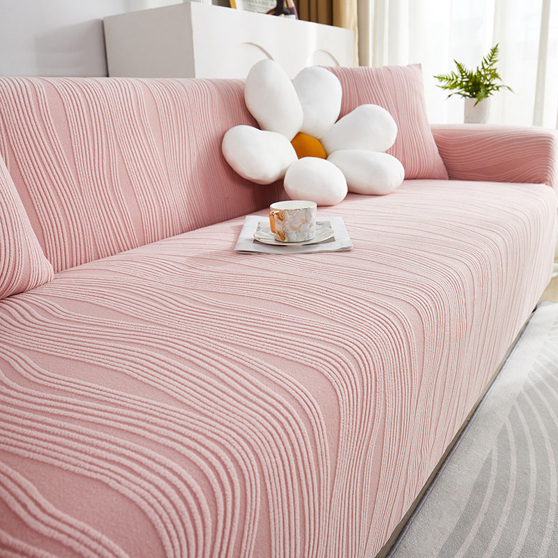 Cozy Stretchy Slipcover Elastic Sectional Sofa Covers Seats Cover