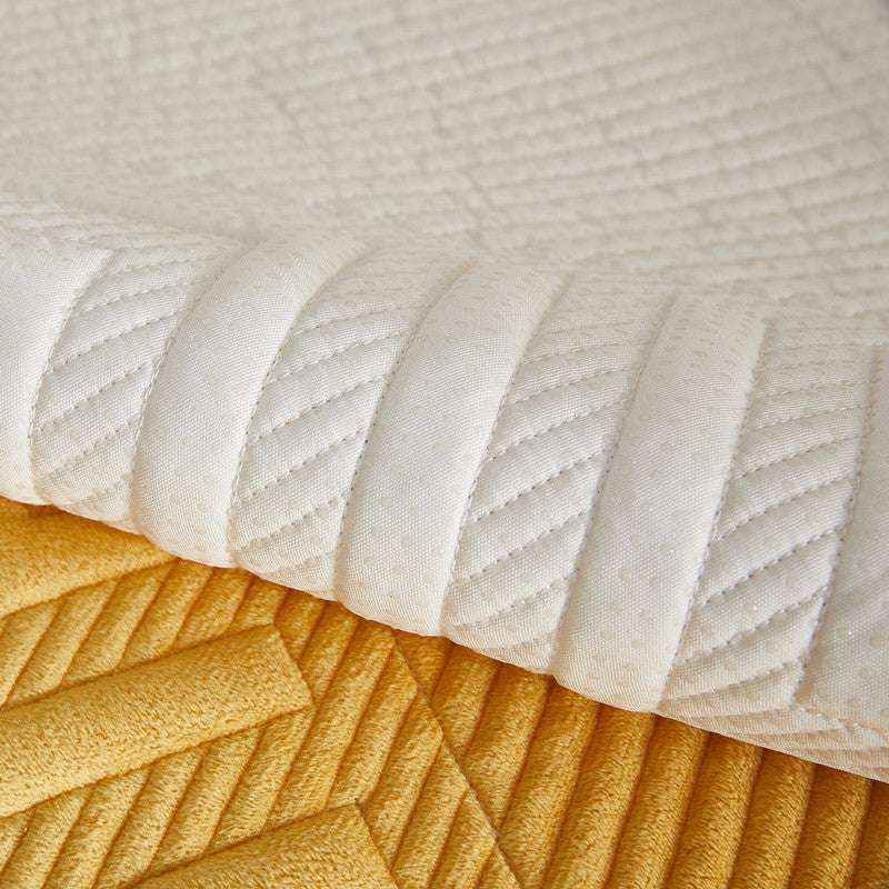 Stylish Velvet Anti-slip Sofa Cover Cushion Chair Mat Anti-scratch Sofa Slipcovers