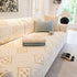 Skin-friendly Cotton Sofa Cover Anti-slip Couch Cover Soft Cushion Mat
