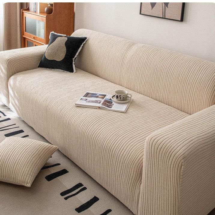 Durable Anti-scratch Cushion Couch Cover Stretchy Sofa Slipcover - TaroTextile