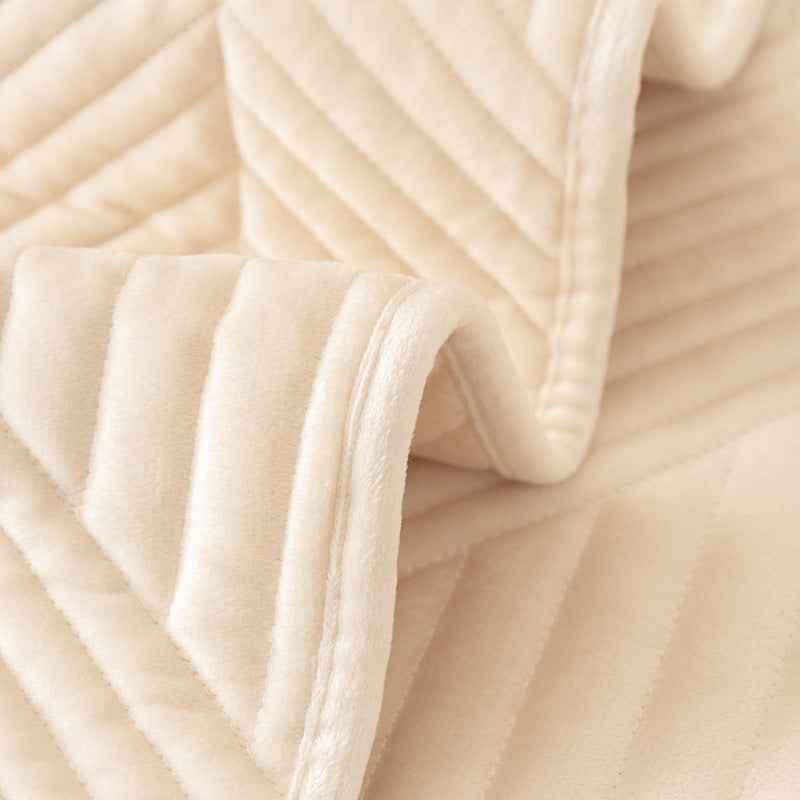 Non-slip Sofa Cover Universal Cozy Velvet Slipcovers Couch Chair Mat Cover