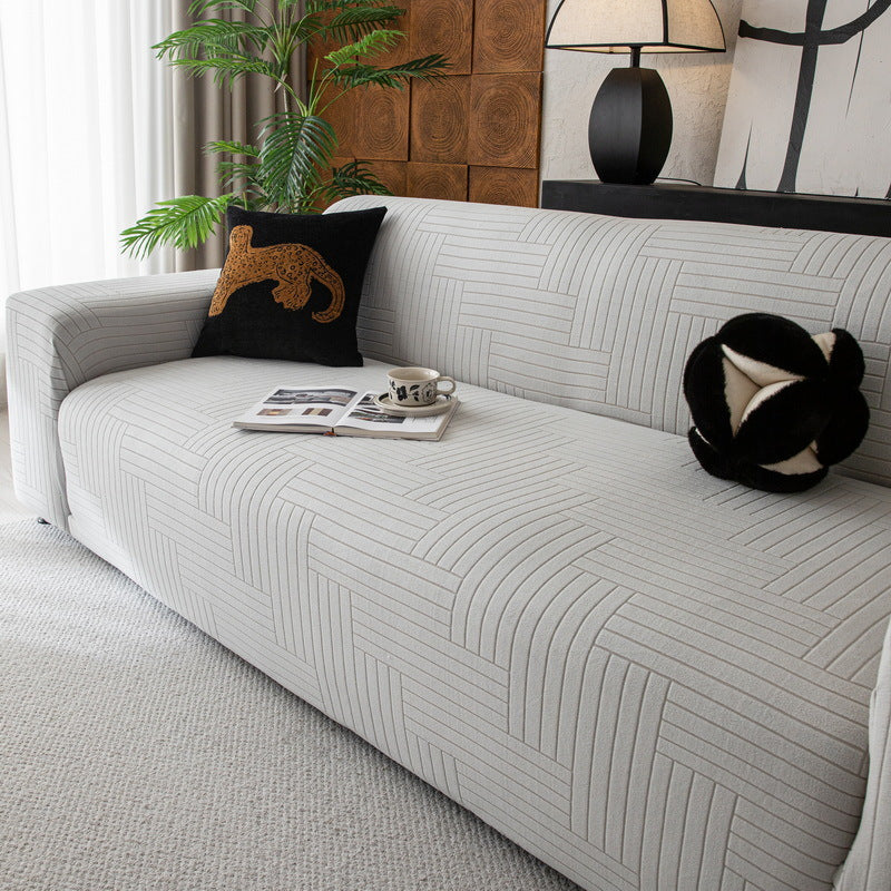 Durable Furniture Protector Stretchy Chair Cushion Cover Elastic Sofa Cover
